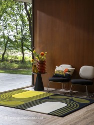 Striped Tulip Seagrass Rug - Thumbnail - 2