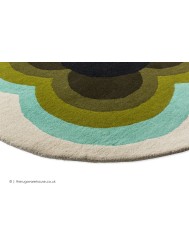 Sunflower Olive Rug - Thumbnail - 5