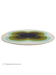Sunflower Olive Rug - Thumbnail - 7
