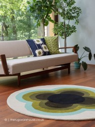 Sunflower Olive Rug - Thumbnail - 2