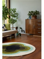 Sunflower Olive Rug - Thumbnail - 3