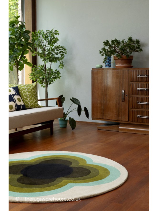 Sunflower Olive Rug - 3