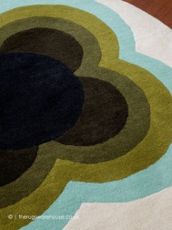 Sunflower Olive Rug - Thumbnail - 4