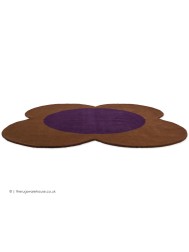 Flower Chestnut Rug - Thumbnail - 5