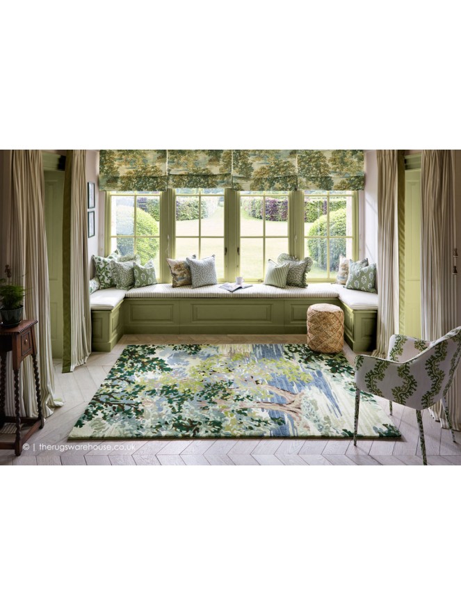 Ancient Canopy Green Rug - 3