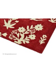 Woodland Glade Red Rug - Thumbnail - 6