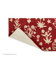 Woodland Glade Red Rug - Thumbnail - 7