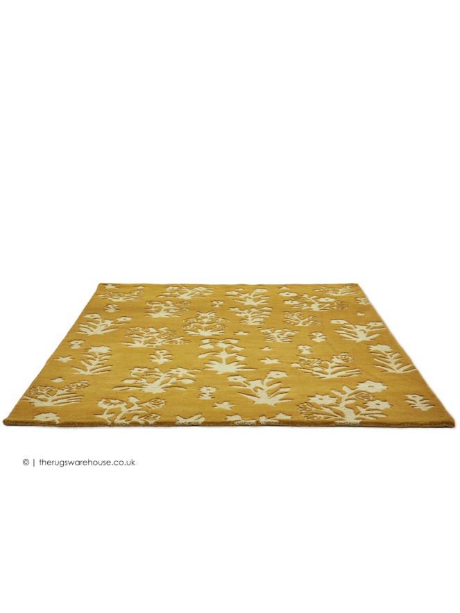 Woodland Glade Gold Rug - 8