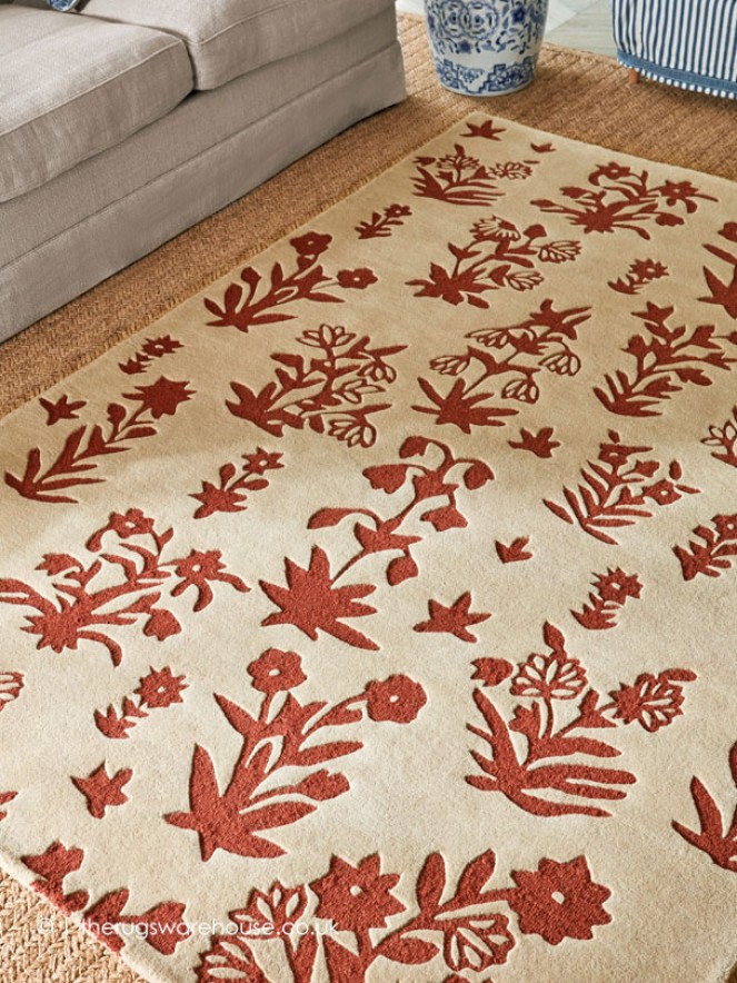 Woodland Glade Linen Rug - 5