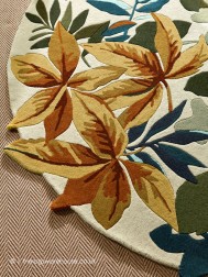 Robins Wood Light Mix Circle Rug - Thumbnail - 5