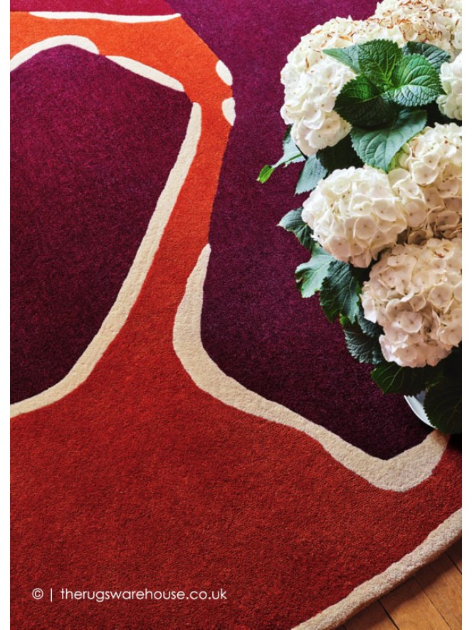 Muse Rouge Rug - 3