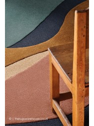 Oceane Automne Circle Rug - Thumbnail - 3