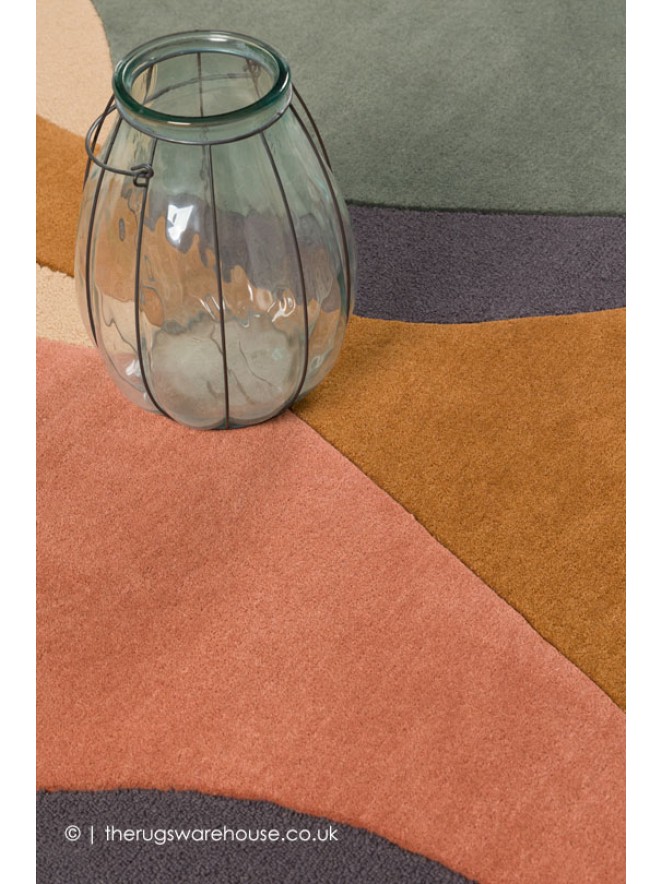 Oceane Automne Circle Rug - 4