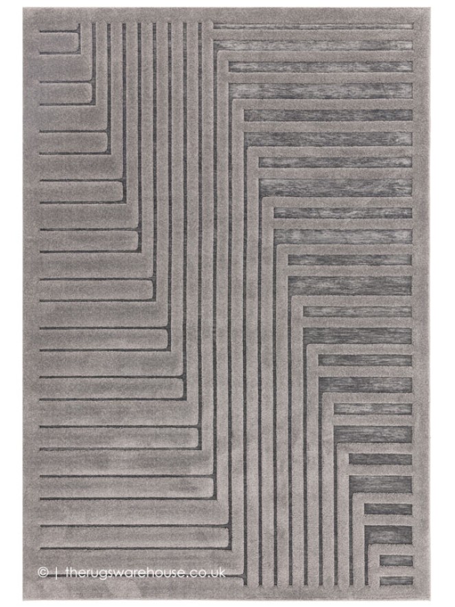 Connection Charcoal Rug - 7