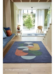 Statement Navy Rug - Thumbnail - 2