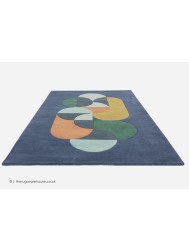 Statement Navy Rug - Thumbnail - 7