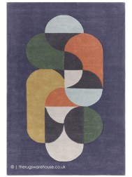 Statement Navy Rug - Thumbnail - 8