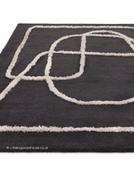 Infinity Charcoal Rug - Thumbnail - 2