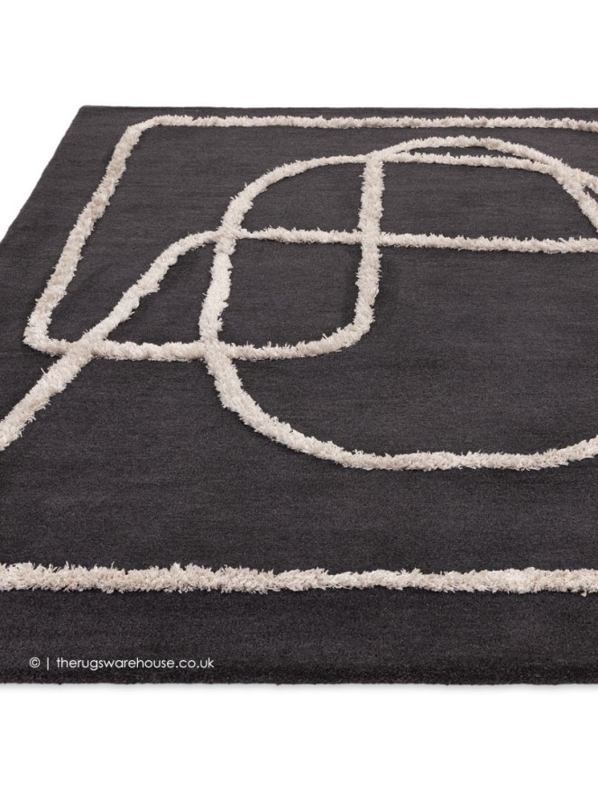 Infinity Charcoal Rug - 2