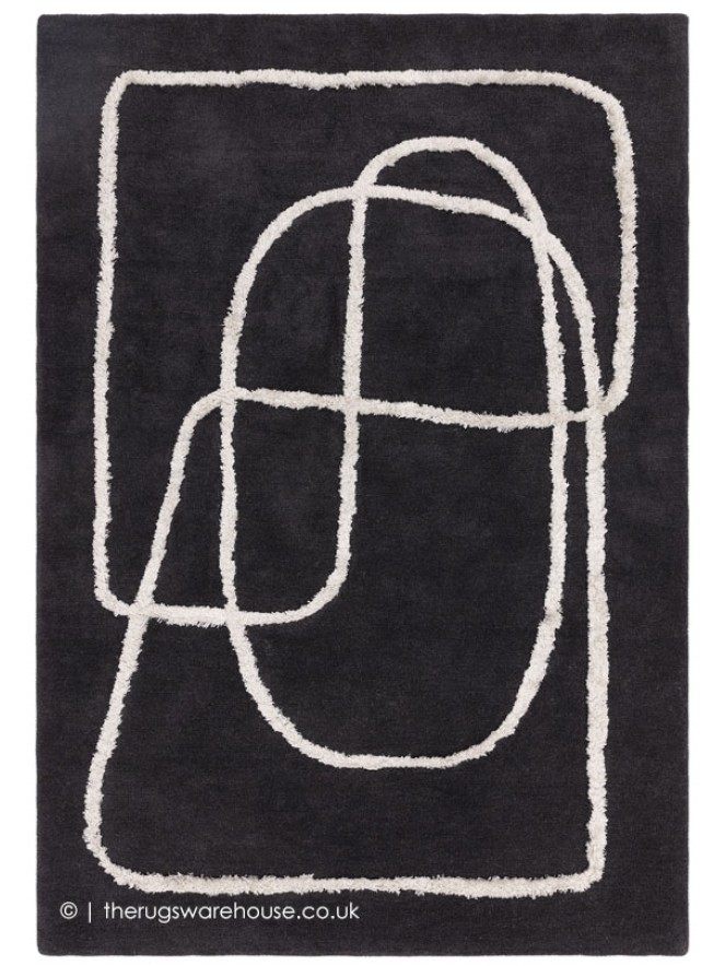 Infinity Charcoal Rug - 5