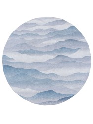 Himalaya Winter Circle Rug - Thumbnail - 2