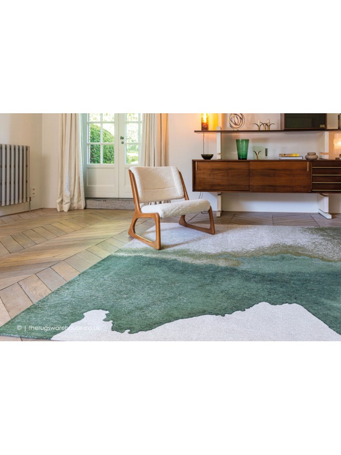 Lagoon Green Rug - 3