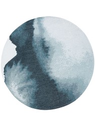 Lagoon Inkjet Circle Rug - Thumbnail - 6