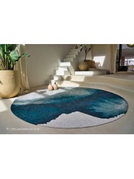 Lagoon Inkjet Circle Rug - Thumbnail - 2