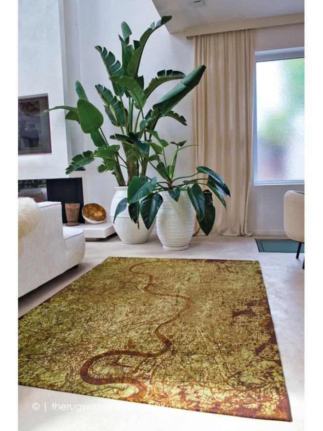 London Green Meadows Rug - 2