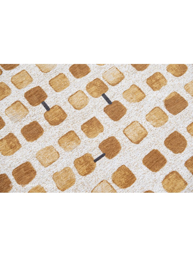 Cobblestone Peach Rug - 8