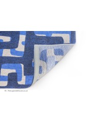 Kuba Ultramarine Rug - Thumbnail - 4