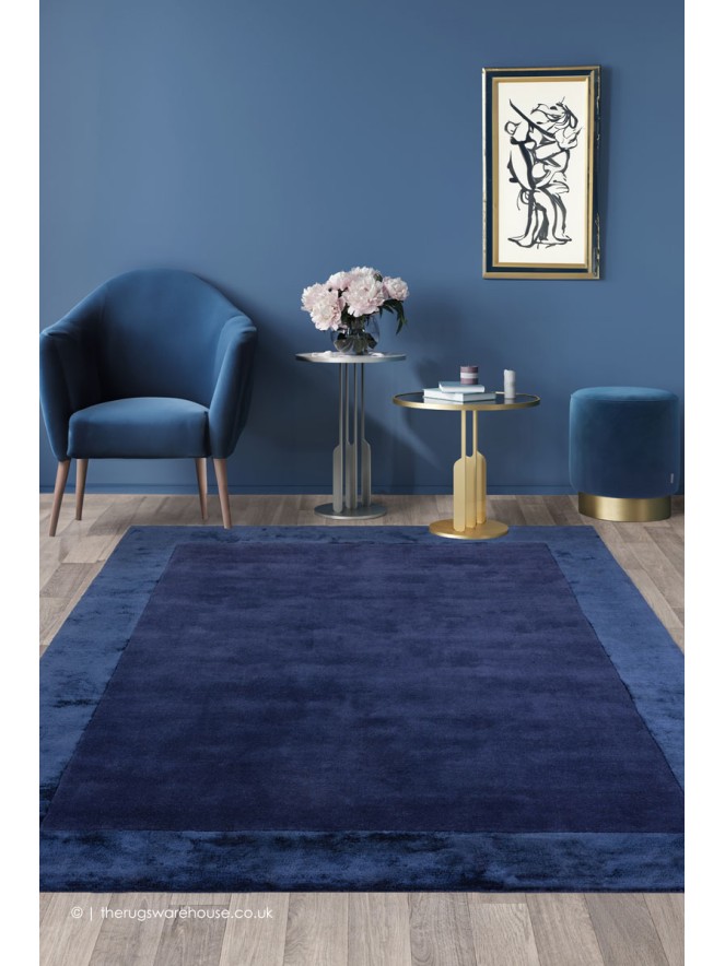 Ascot Navy Rug - 2