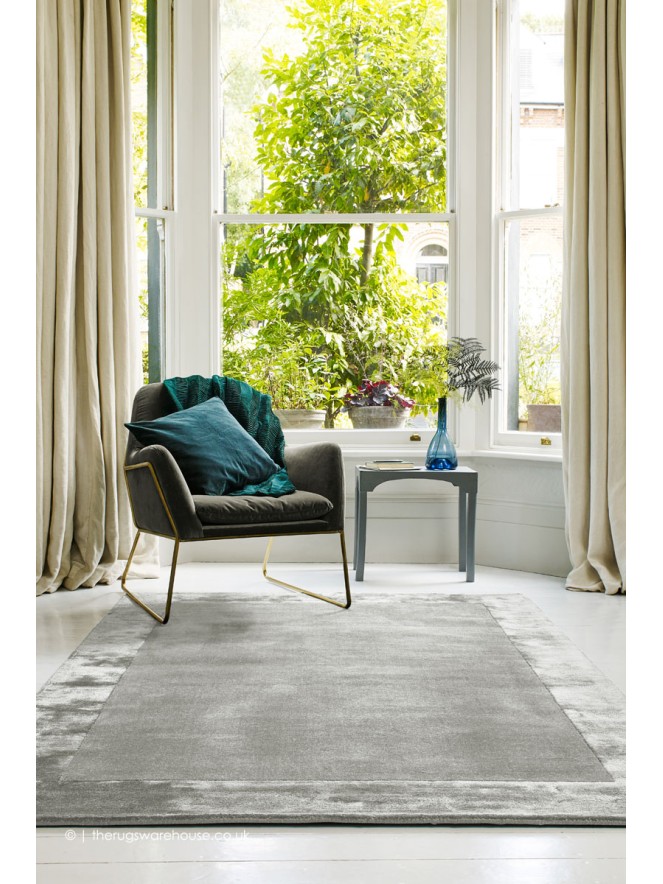 Ascot Silver Rug - 2