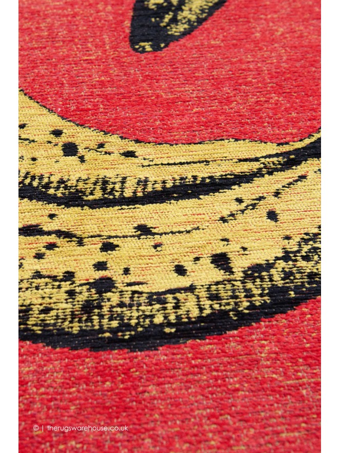 Banana Red Rug - 7