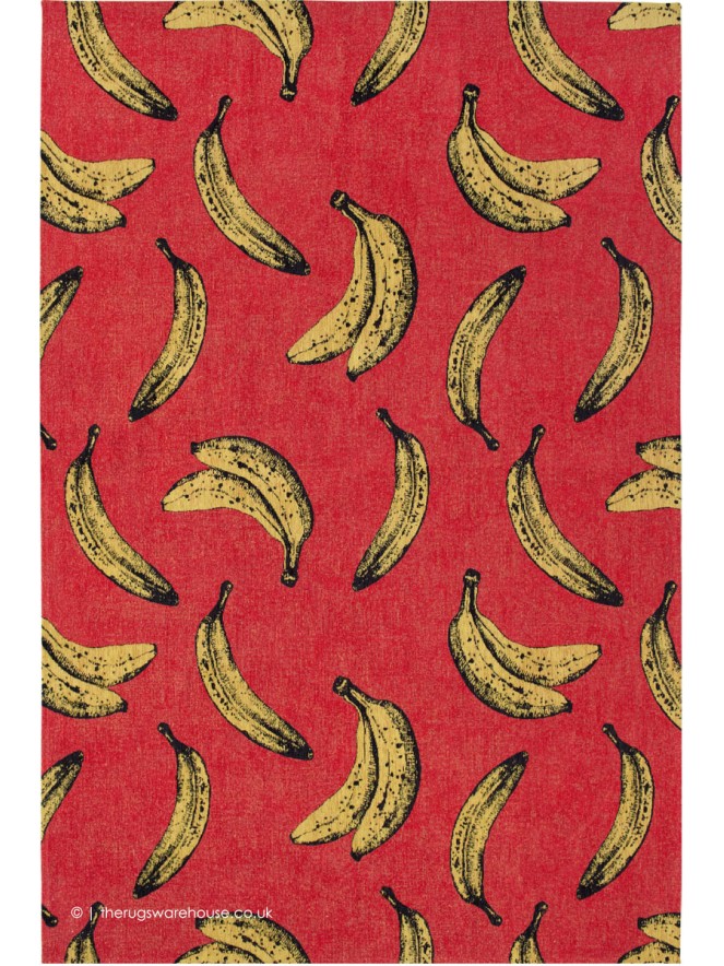 Banana Red Rug - 8