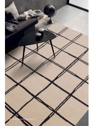 Albany Grid Monochrome Rug - Thumbnail - 2