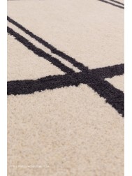 Albany Grid Monochrome Rug - Thumbnail - 3