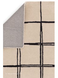 Albany Grid Monochrome Rug - Thumbnail - 5