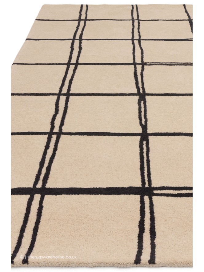 Albany Grid Monochrome Rug - 6