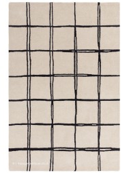 Albany Grid Monochrome Rug - Thumbnail - 7