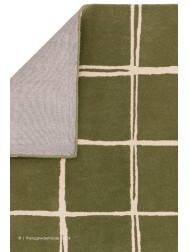 Albany Grid Olive Rug - Thumbnail - 5