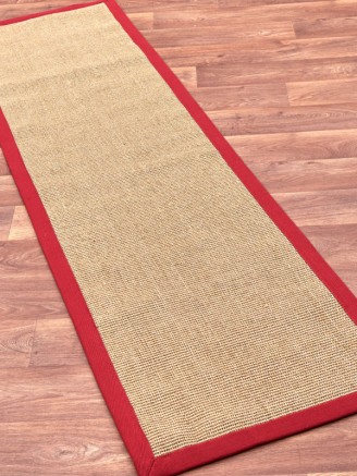 Sisal Linen Red