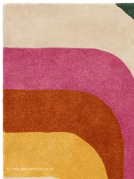 Romy Retro Pink Rug - Thumbnail - 4