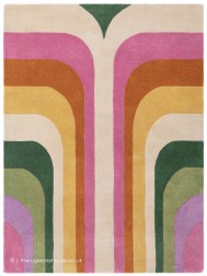 Romy Retro Pink Rug - Thumbnail - 8