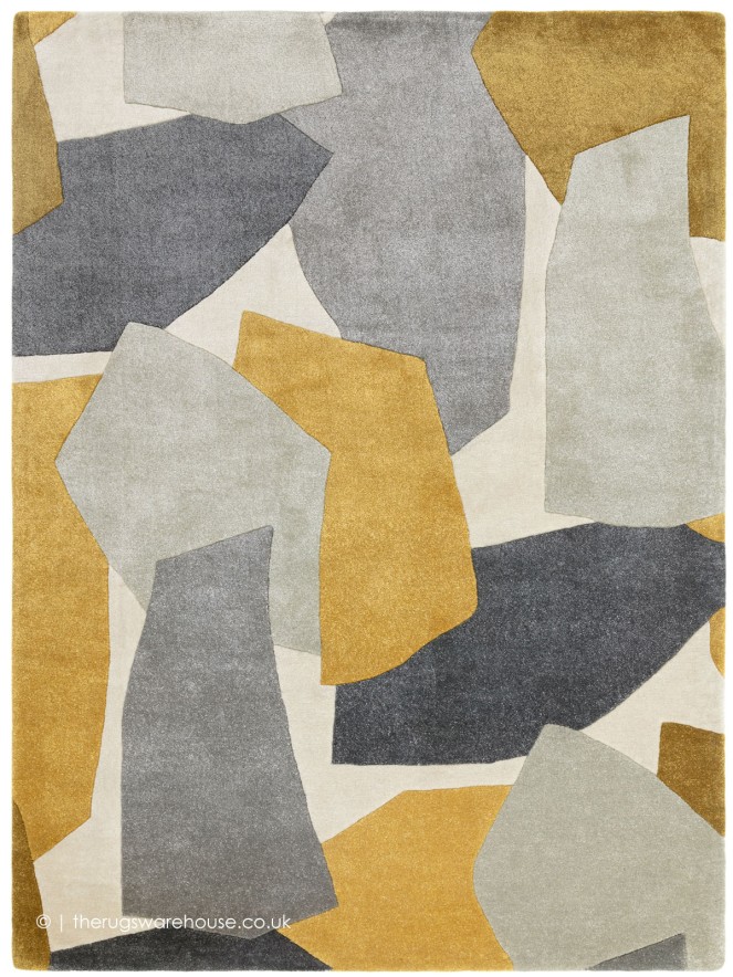 Romy Elements Ochre Rug - 2