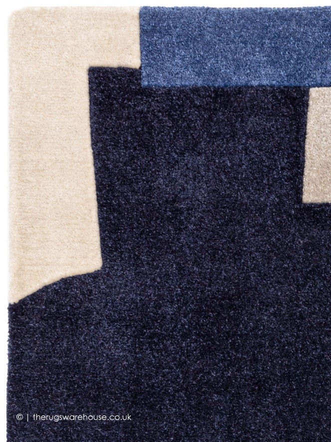 Romy Elements Blue Rug - 4