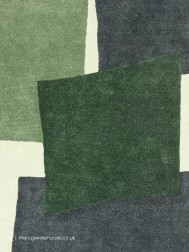 Romy Papercut Green Rug - Thumbnail - 3
