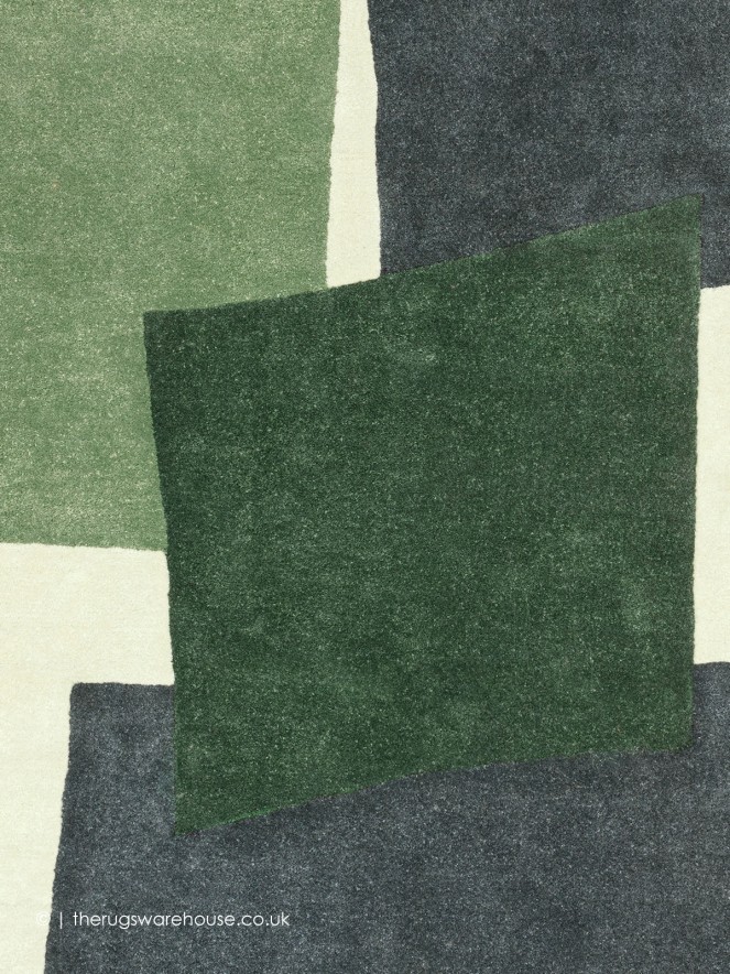 Romy Papercut Green Rug - 3