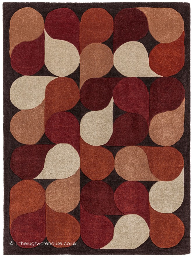 Romy Jive Red Rug - 8