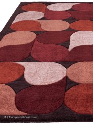 Romy Jive Red Rug - Thumbnail - 7